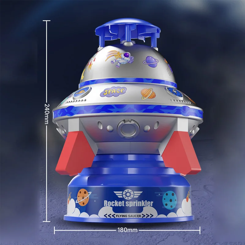 UFO ของเล่นอาบน้ําสวนน้ําของเล่นฤดูร้อน YARD การ์ตูน Splash Sprinkler ของเล่นอาบน้ําเด็กสําหรับเด็กสเปรย์น้ําเกม