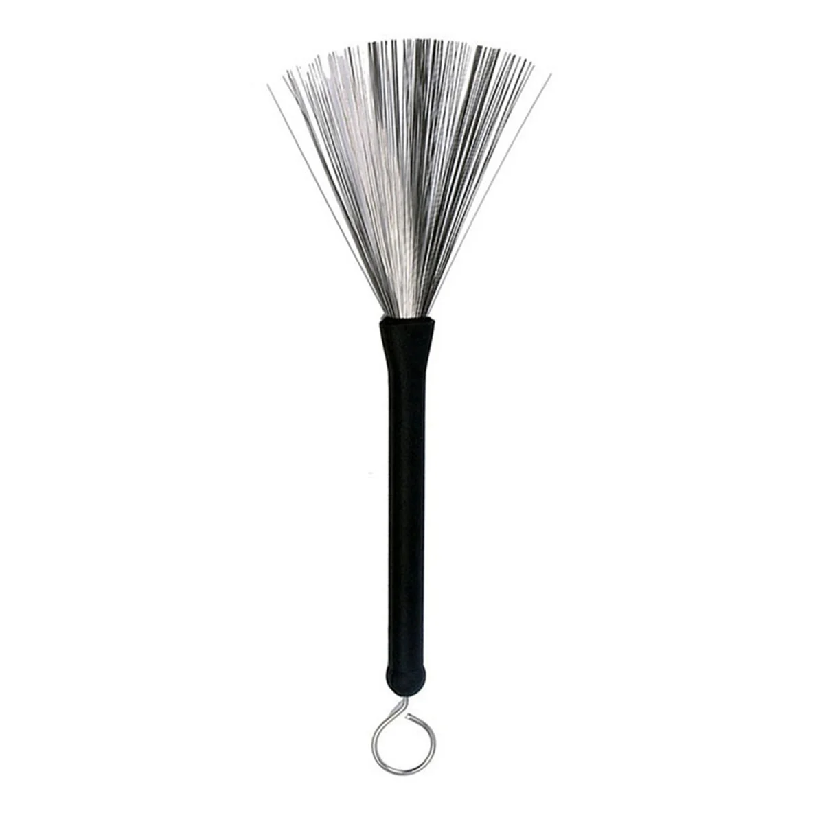 Retractable Jazz Drum Brushes Stick Steel Wire 32cm Cleaning Brushes for Jazz Rock Music Lover-ABJQ