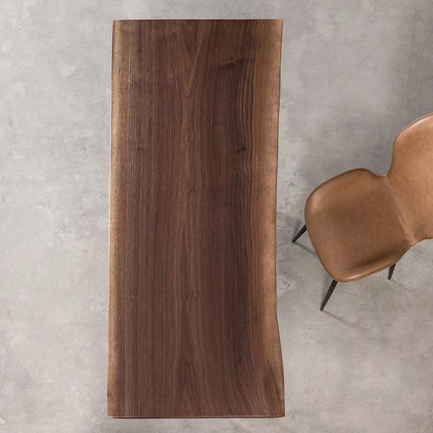 

North American black walnut log large board tea table Kung Fu tea table solid wood tea board desktop paint-free furniture