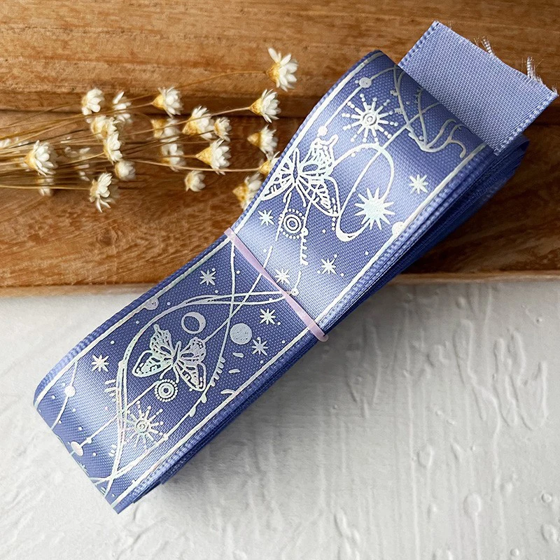 

10 Yards Glitter Lace Webbing Butterfly Ribbon Webbing Tape Belt Strap DIY Craft Accessory For Diy Luggage Bags Keychains