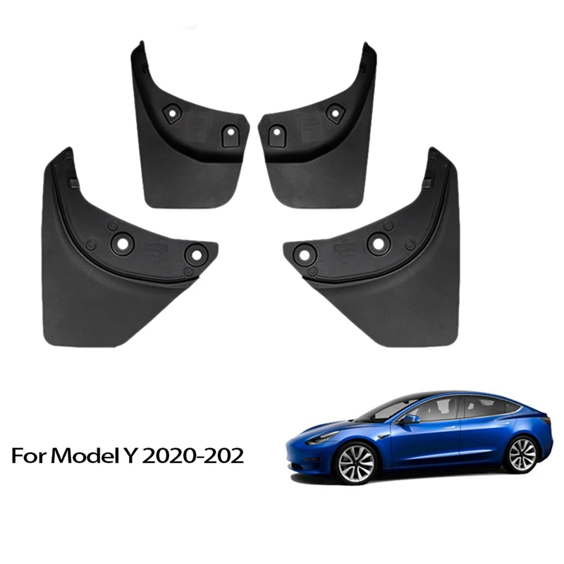 

Front Rear Mud Flaps For Tesla Model Y Mudflaps Splash Guards Mud Flap Mudguards Fender Car Accessories