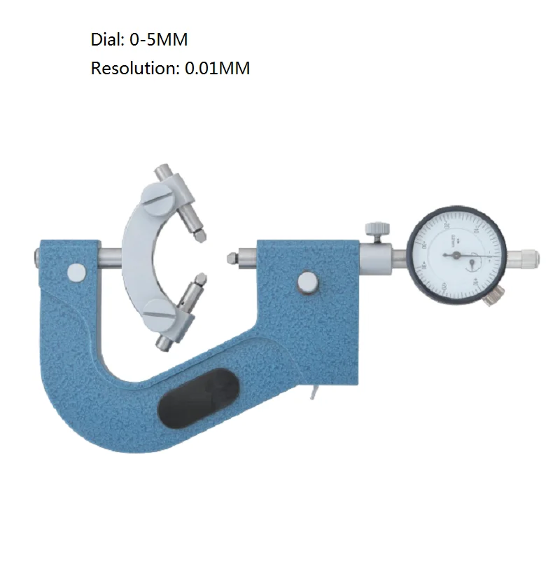 2MM-30MM-70MM 0.01 Thread pitch diameter comparator probe measuring three-flute taps  industrial grade measuring tool