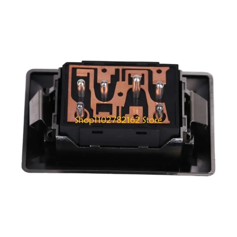 547B Door Glass Control Switches Service Part for 1978-1990 Vehicle Models, 20043940 20061549 Bright Trim 12V Lift Button