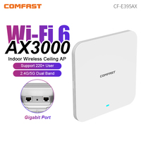 Comfast 3000Mbps Wireless Ceiling AP 2.4G+5Ghz 802.11AX WIFI6 Indoor Router WIFI Access Point Router Booster AP Signal Amplifier