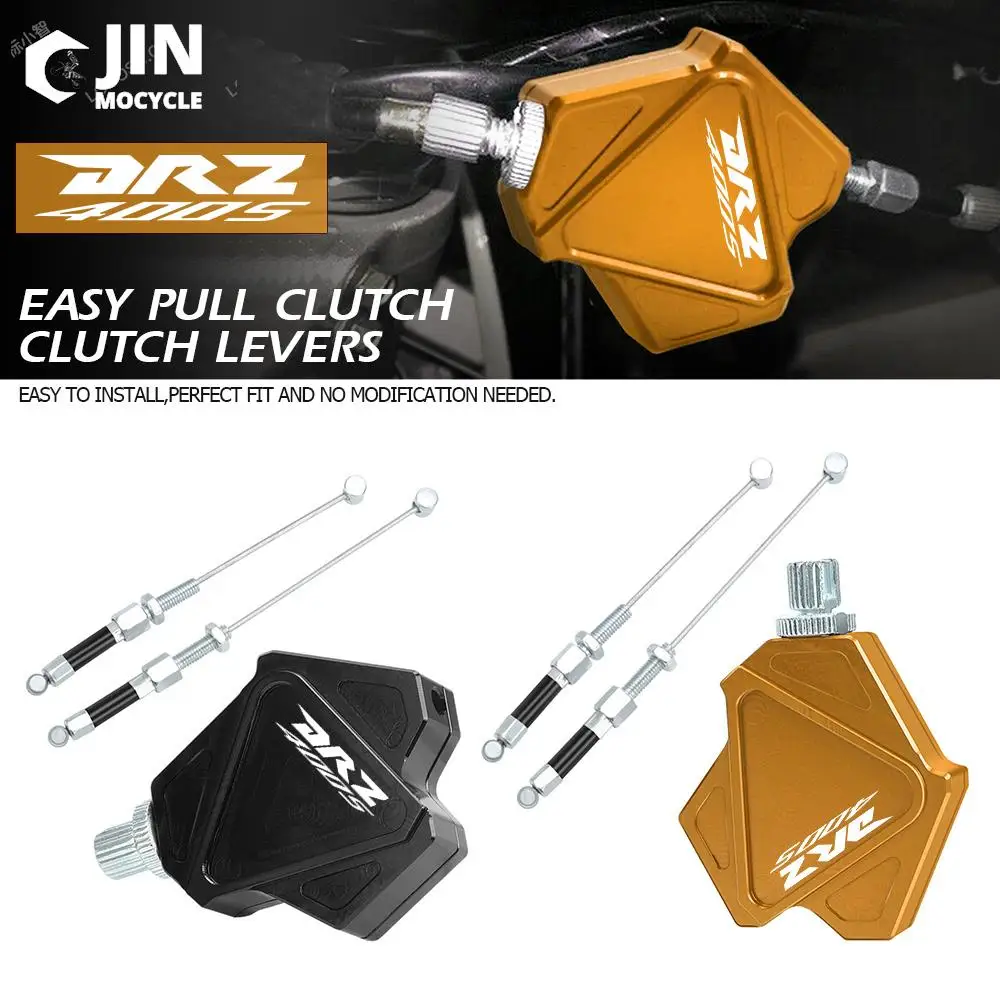 

CNC Motorcycle Stunt Clutch Lever Easy Pull Cable System For SUZUKI DRZ400S DRZ 400S 2000-2017 2016 2015 2014 2013 2012 2011