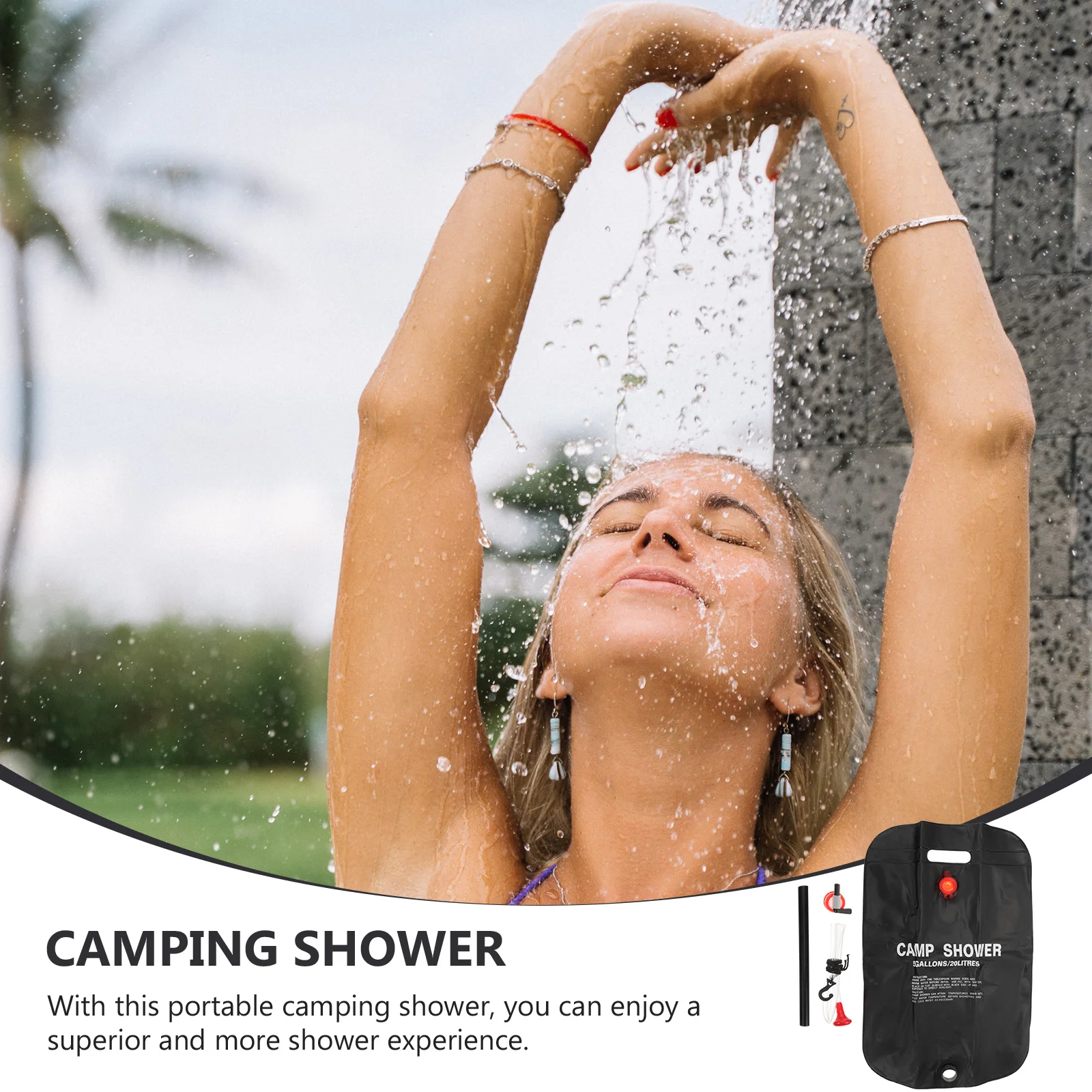 

solar bag shower bag water bag hot water bag hiking shower bag