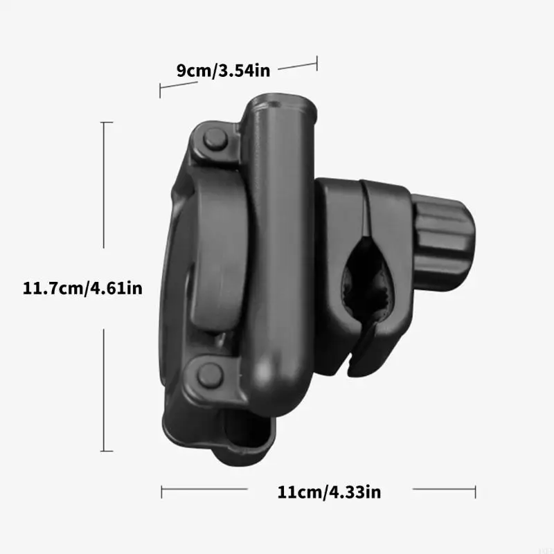 حاملة أكواب لعربات الأطفال مع بتلات سيليكون مرنة للهواتف وزجاجات الدراجات
