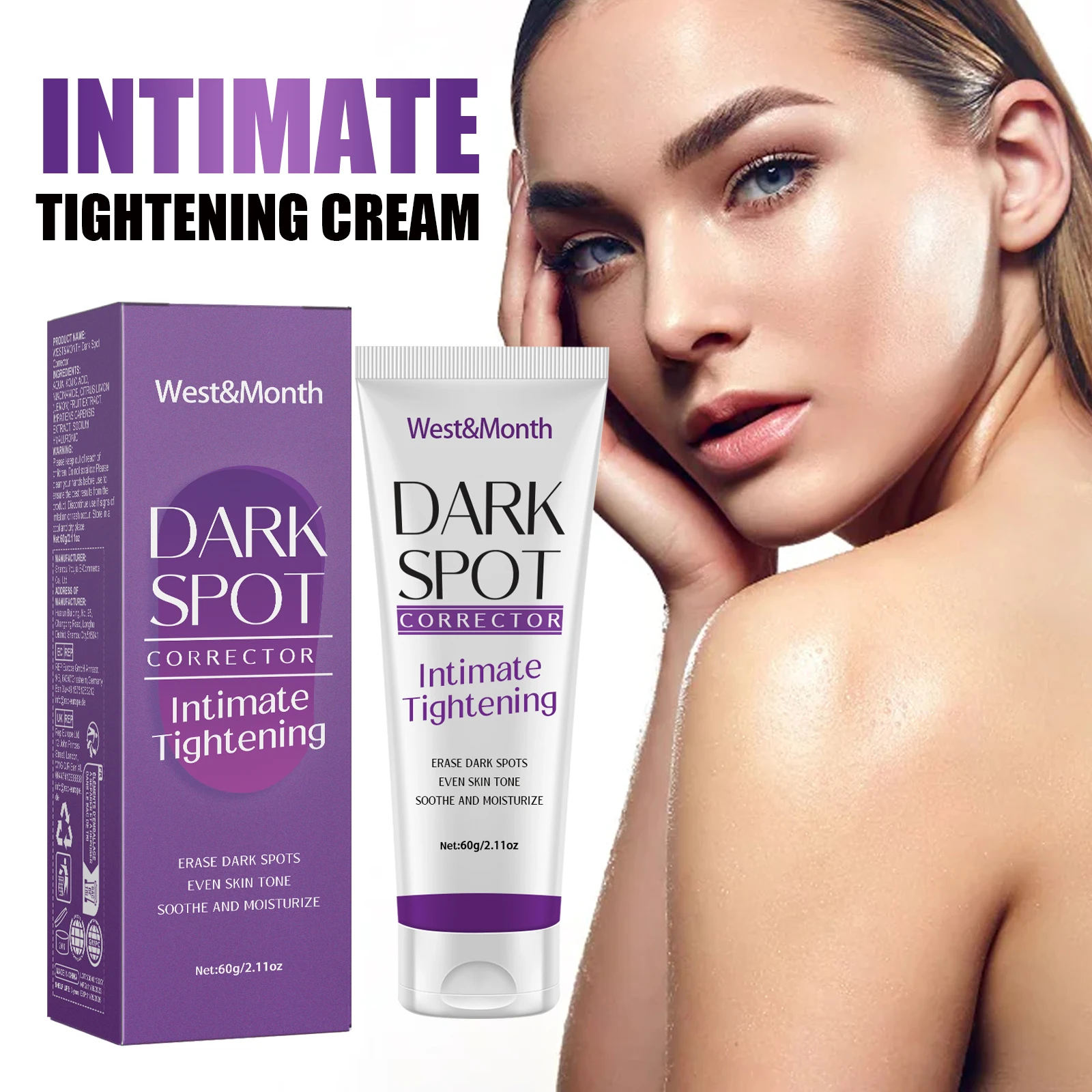 Remove Melanin Nicotinamide Brightening Cream For Dark Skin Effective Lighten Thigh Inner Bleach Private Parts Brighten Cream