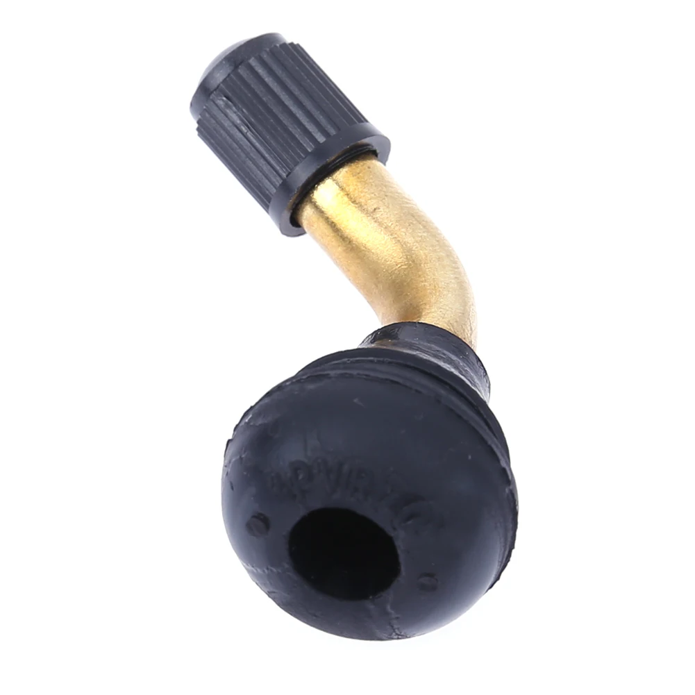 6/2pcs Rubber Brass Motorcycle Tubeless Tyre Valve Stems PVR70 60 50 Valve Stems Tubeless Tyre For Electric Scooter Bike