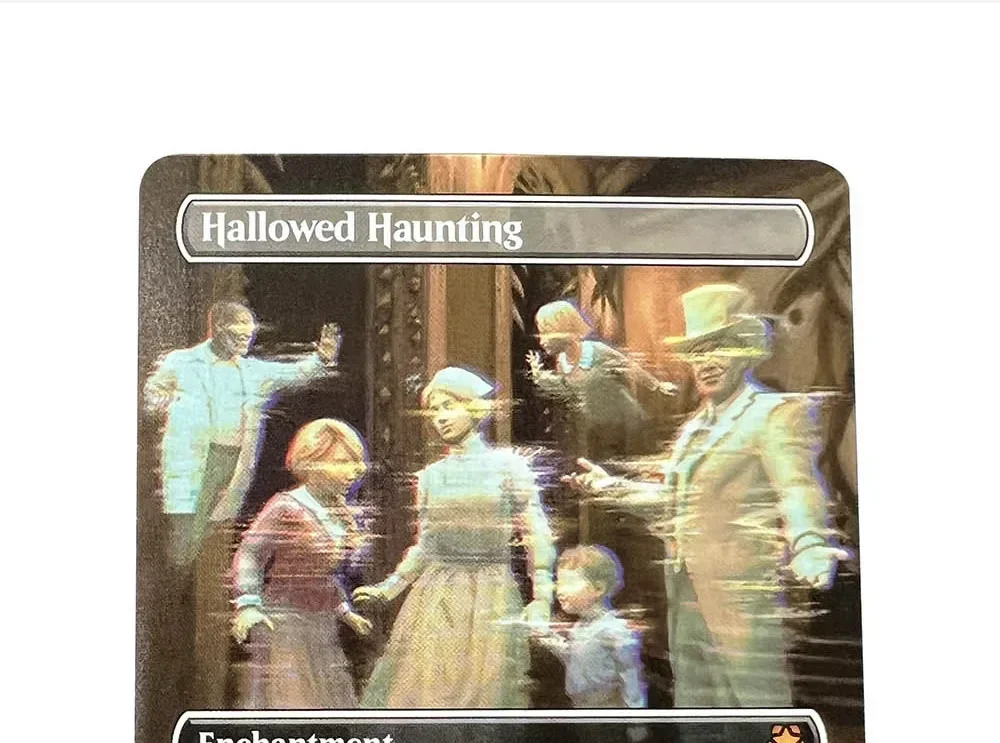 (VOW) إعلان احباط/Holo TCG الوكيل السحري الأسود أعلى جودة الوكيل أوراق اللعب جمع مجلس لعبة سطح السفينة بطاقات التداول #2