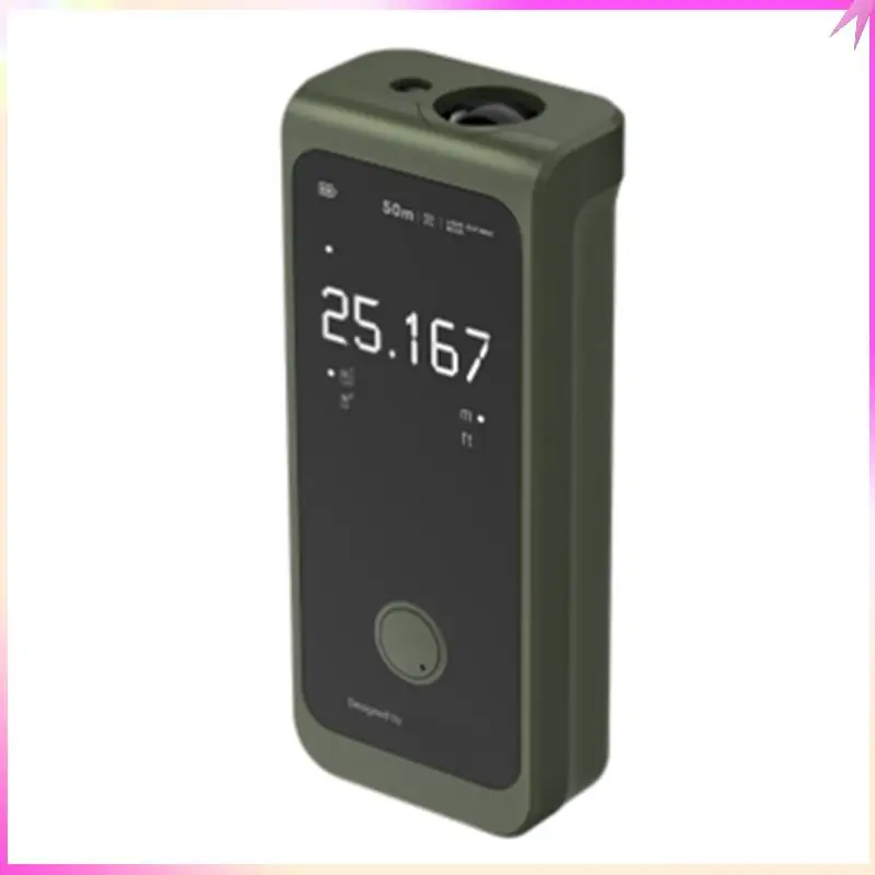 B68C الذكية قياس الليزر Rangefinder 50 متر LED عرض ذكي شريط ليزر رقمي أداة قياس قابلة للشحن ليزر حاكم