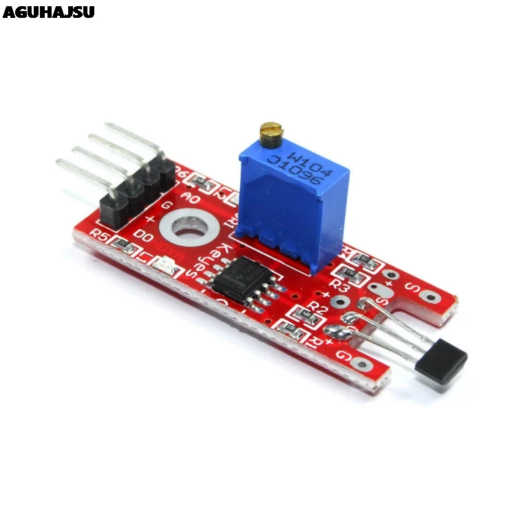 Smart Electronics 4pin KY-024 Linear Magnetic Hall Switches Speed Counting Sensor Module for arduino DIY Kit