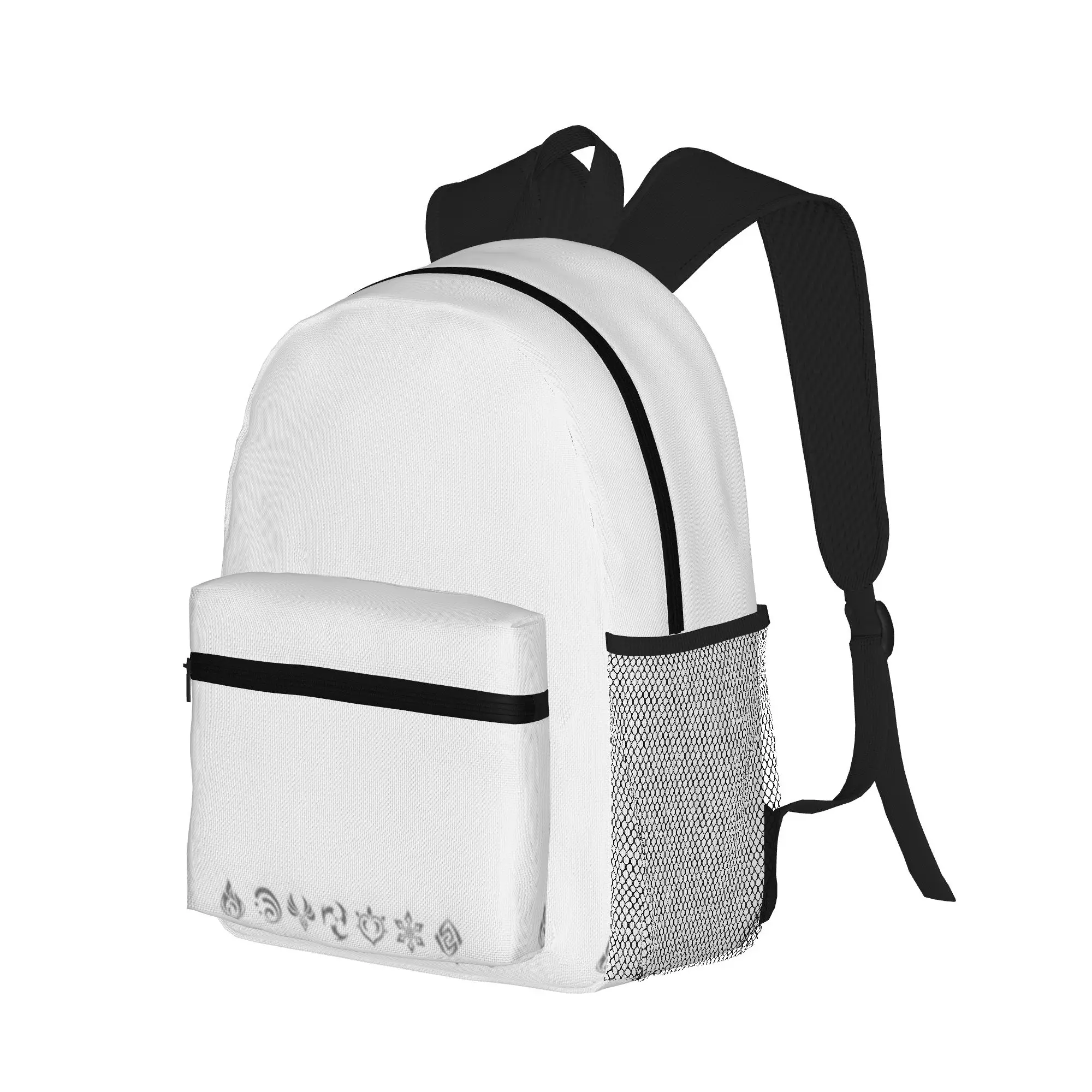 Genshin Impact - Elements  Casual Backpack for Students and Adults Feminina backpack