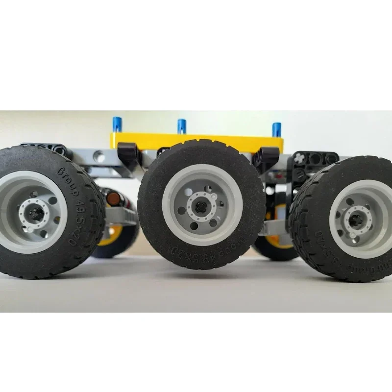 NIEUWE Suspension Trailer As 1:21 Schaal fit voor Sleepwagen Chassys Bouwstenen DIY Technische Montage Bricks Kinderen Speelgoed Gift