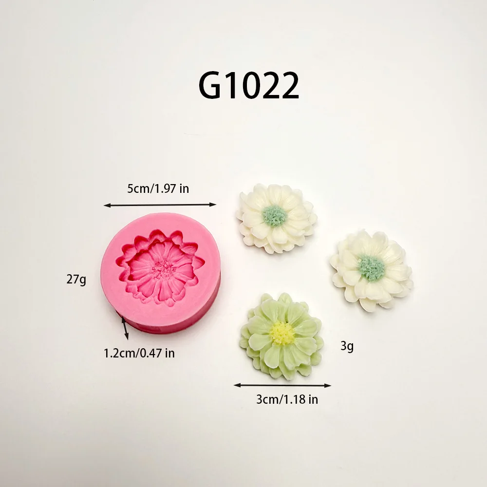Daisy Daisy Flower Shape Silicone Mold Aromatherapy Gypsum Candle Soap Molds Soft Silicone Molds Creative DIY Mould Decorating Tools - Aliexpress Deal