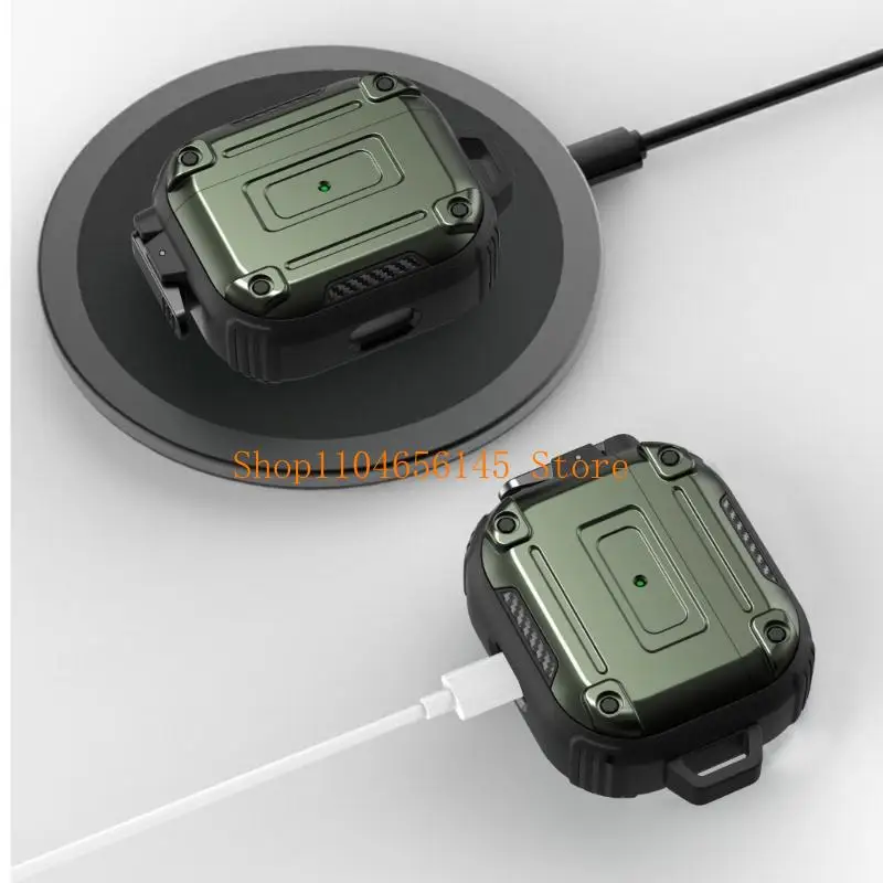 Funda protectora para auriculares 5asd para 2 con llaveros bloqueo seguro y protecciones resistentes grado