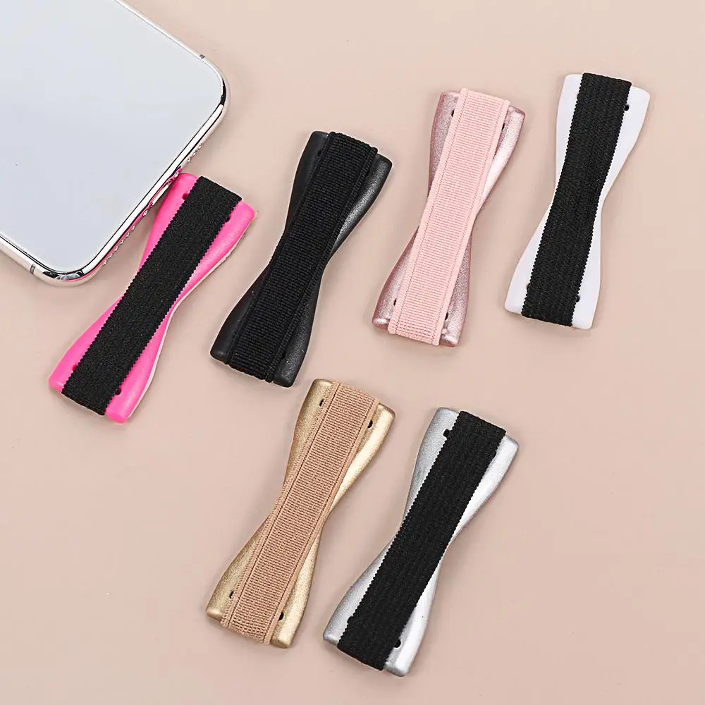 Elastic Tie Rope elasticity Strap bracket One-handed operation Phone back sticker Finger Grip Sling Phone Holder Selfie Strap