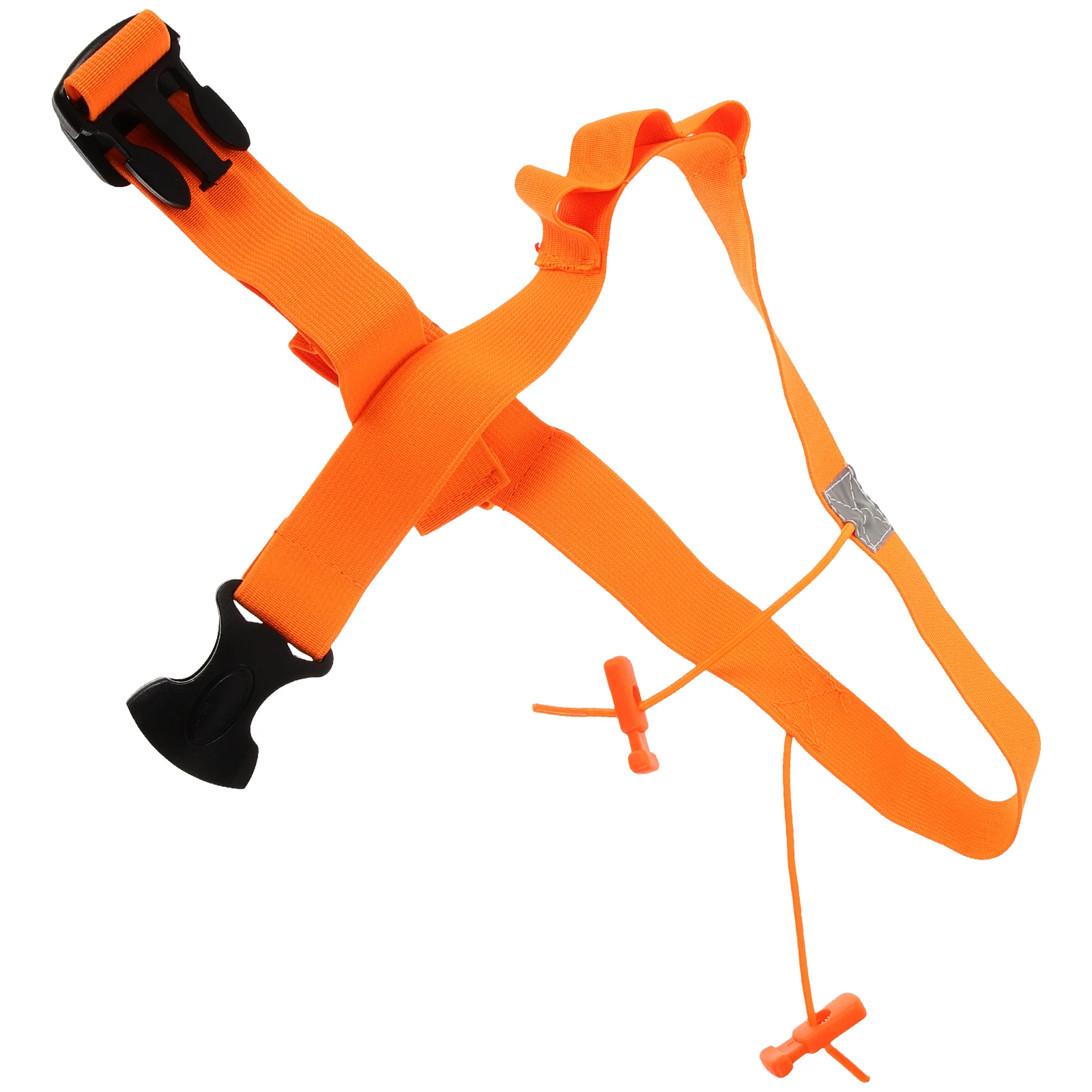 

Running Competition Number Belt Waistband Orange Polyester Breathable Sports Fanny Pack Race Belt for Adults Children