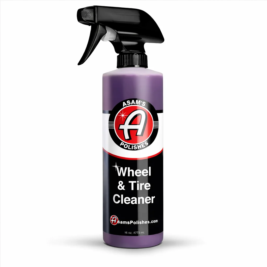Wheel & Tire Cleaner 16 OZ – Brake Dust Remover, Safe Rim & Tire Cleaner Spray for Car Detailing