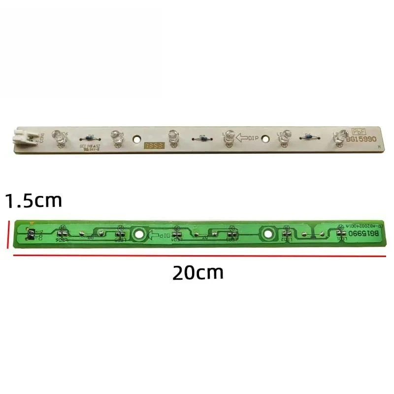 BG15990 Refrigerator Light 12V 5 Lights LED Light Strip For Panasonic BCD-284WPBC(NR-C28VP2)