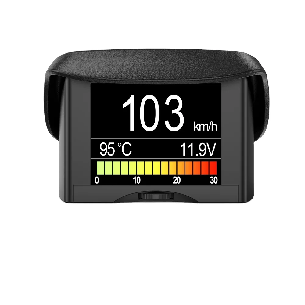 ANCEL A202 2.4inch Car Digital Computer Display OBD2 Head up Meter Speed RPM Water Temperature Voltage Fuel Consumption Scanner