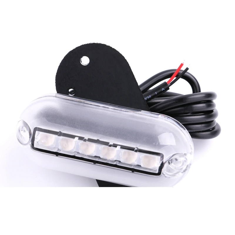 Marine Underwater Pontoon Waterproof Boat Transom Light For Cruise Ships, Yachts, Sailboat DC 10-30V IP68 Blue