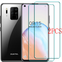 2PCS FOR Oukitel C18 Pro Tempered Glass Protective on Oukitel C18Pro Screen Protector Glass Film Cover