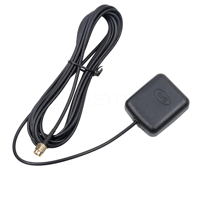 A BEND/Right Angle Enhanced GPS Receiver GPS Antenna SMA Connector 3 M 1575.42 MHz Motorcycle Automatic GPS Accessories