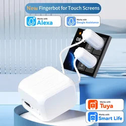Wireless BLE Touch Switch Fingerbot Robot Touch Screens for Tuya Smart Life Remoter Work With Alexa Google Home Voice Assitant