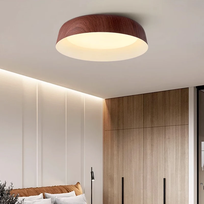 

Nordic LED Ceiling Lights For Living Room Bedroom Corridor Luminaire White Black Gray lamp Dropshipping lustres e pendentes