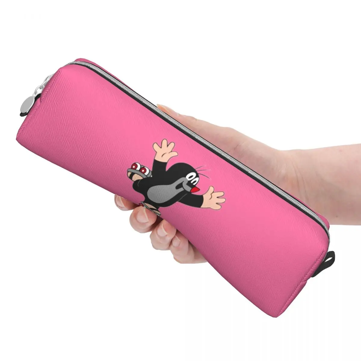 The Little Mole Pencil Cases Cartoon Friends Together Pencilcases Pen Box for Girls Boys Bag Students School Zipper Stationery image 3