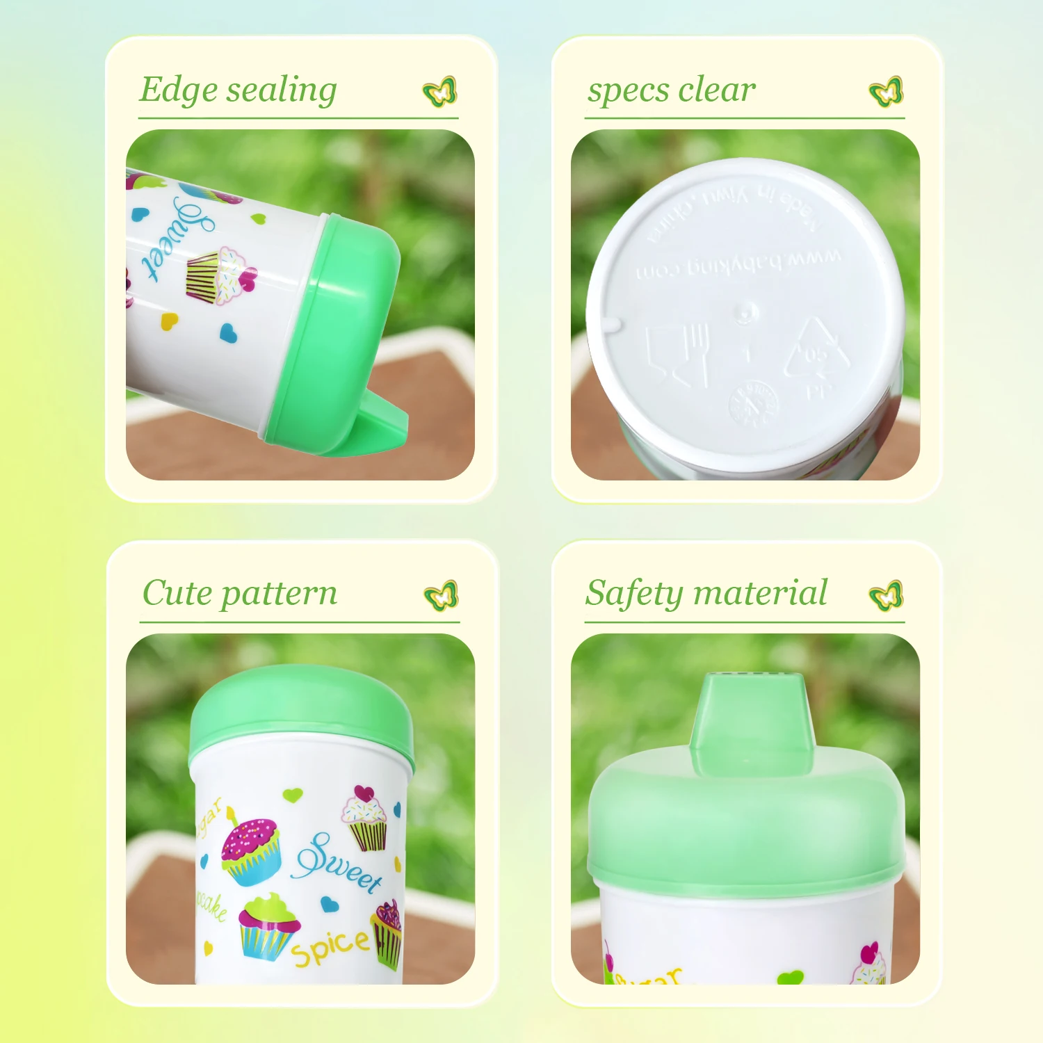 Suitable for 2-8 years old primary school students, 150 ml small and cute milk cup, duckbill cup, lightweight and drop-resistant