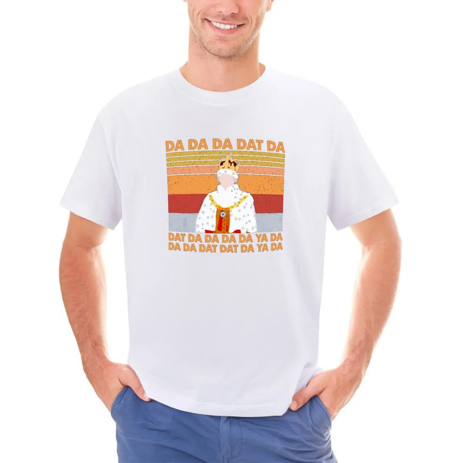Oversized T Shirt Alexander Hamilton Musical King Cotton T Shirts George Hamilton Chorus Da Da Hip Hop Tshirt Summer Design Tees
