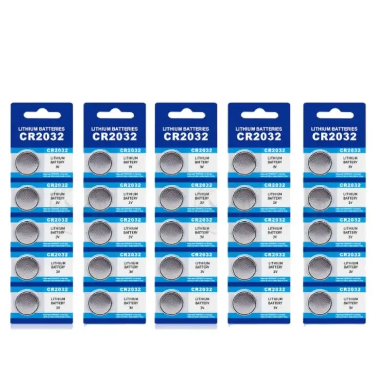 10/20/50/100PCS CR2032 150mAh Button Cell Battery 3V Long Lasting Lithium Battery Set For Electronic Remote Control Devices