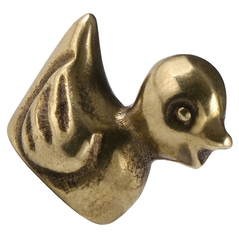 

Ornaments Mini Animals Gold Figurines Home Decor Copper Sculpture Tea Table Desk Nightstand Brass Animal Durability