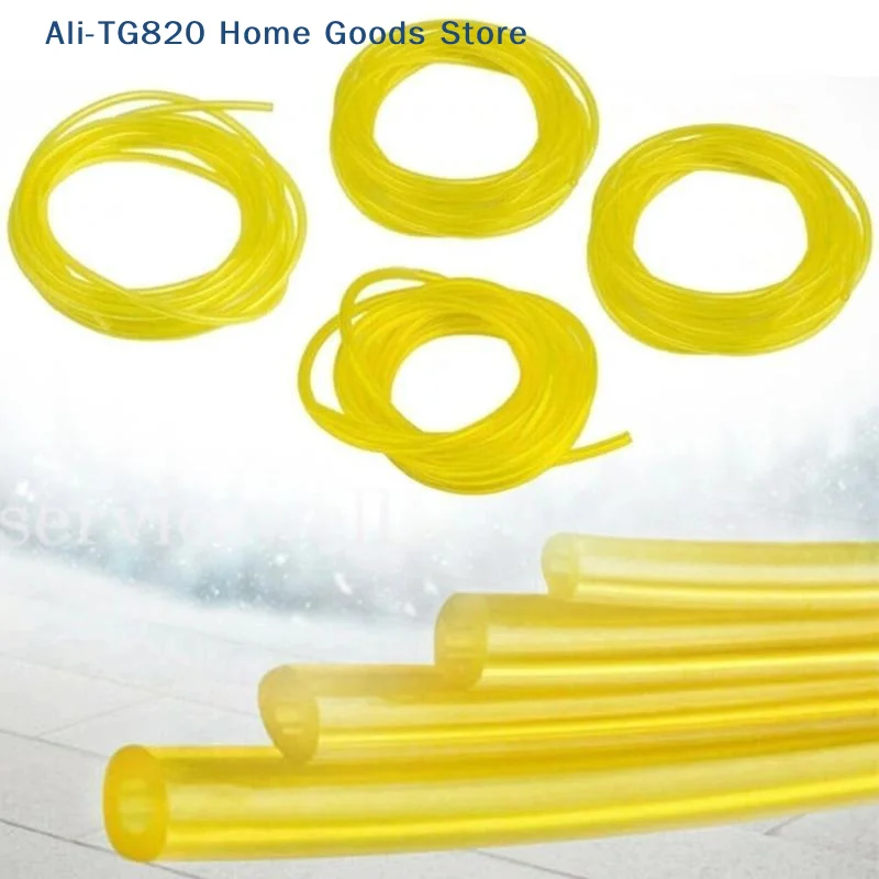 [TG820]4PCS Petrol Fuel Gas Line Pipe Hoses Petrol Line For String Trimmer Chainsaw Saw Blower Grass Cutter Brushcutter Fitting
