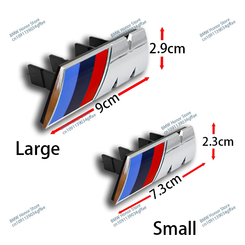 BMW 3D Kühlergrill Abzeichen Emblem Für X1 X2 X3 X4 X5 X6 G07 G86 G80 G60 E60 E46 F48 G01 E84 E83 F39 F10 F30 G11 Zubehör Dekor