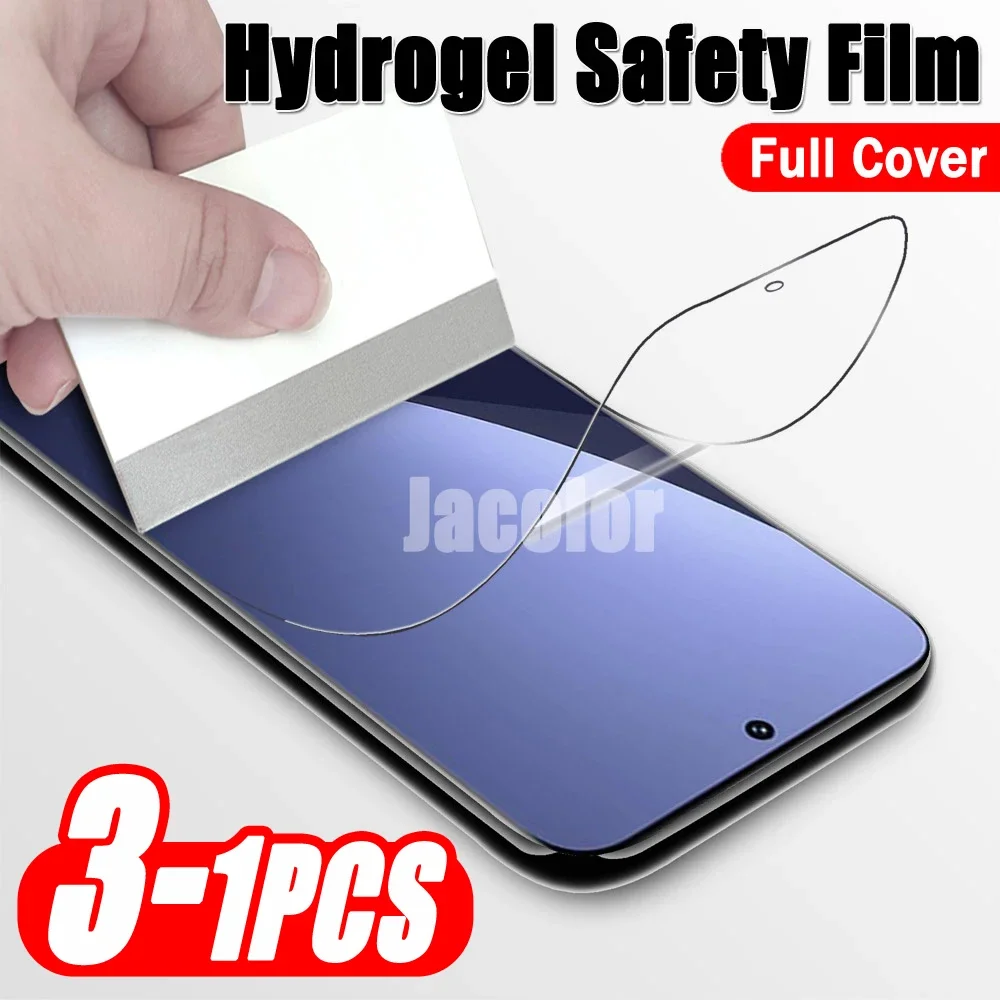 

1-3PCS Front Hydrogel Film For Xiaomi 12X 12S 12 X S Pro Ultra 12SUltra 12SPro Phone Water Gel Screen Protector Not Glass 600D