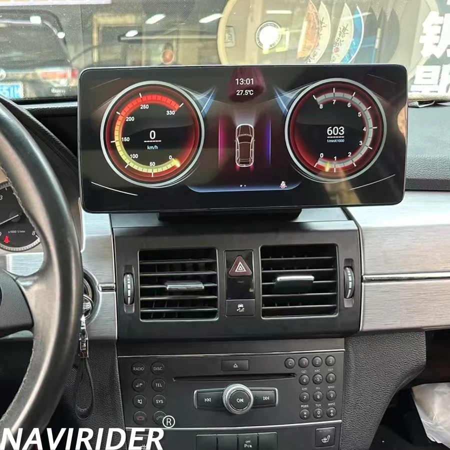 CarPlay For Benz GLK 280 GLK300 GLK350 GLK260 GLK200 X204 GLK 2008 - 2012 GPS 12.8Inch Screen Car multimedia Video Player Radio