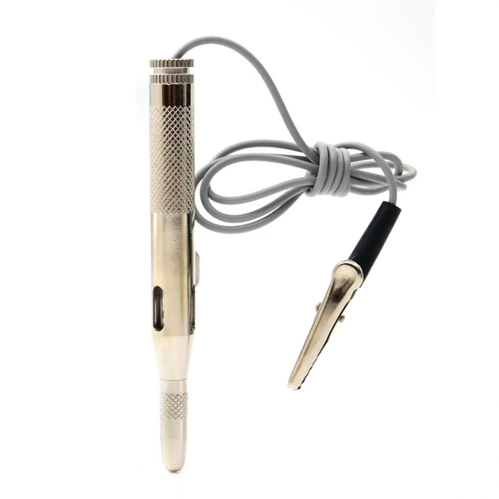 New DC 6V 12V 24V Probe Light System Test Probe Lamp Auto Car Light Circuit Tester Lamp Voltage Test Pen Detector Copper