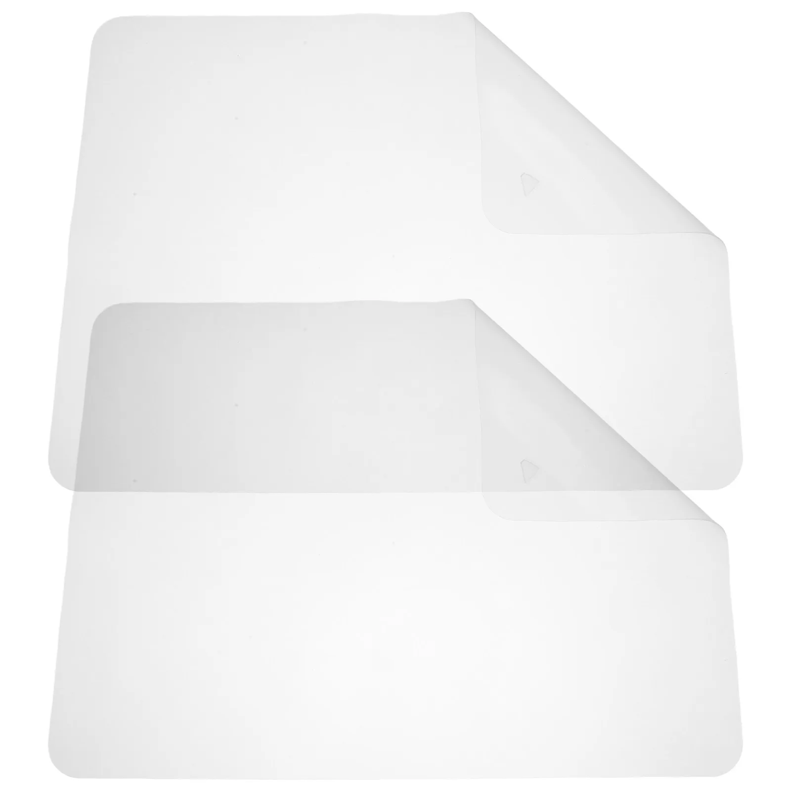 2Pcs Silicone Table Covers Non Slip Heat Resistant Oversized Waterproof Kitchen Counter Protector Baby Kids Dining Table Pads