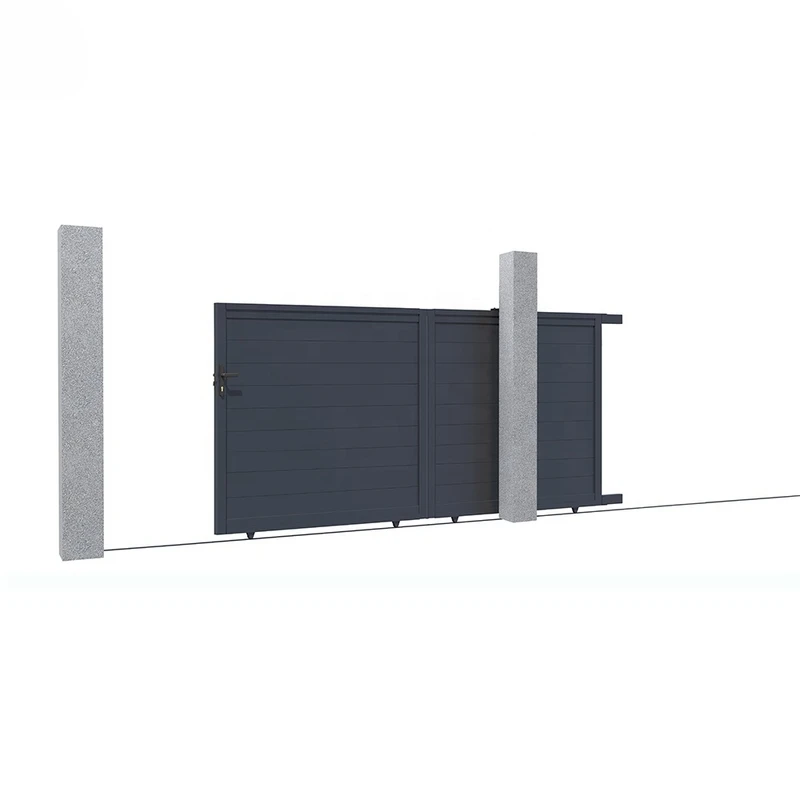 

New design unique sliding laser cutting gate customization