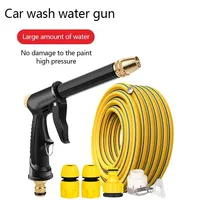 Portable High Pressure Water Gun for Cleaning Car Wash Machine Garden Watering Hose Nozzle Sprinkler Foam Water Gun Wholesale