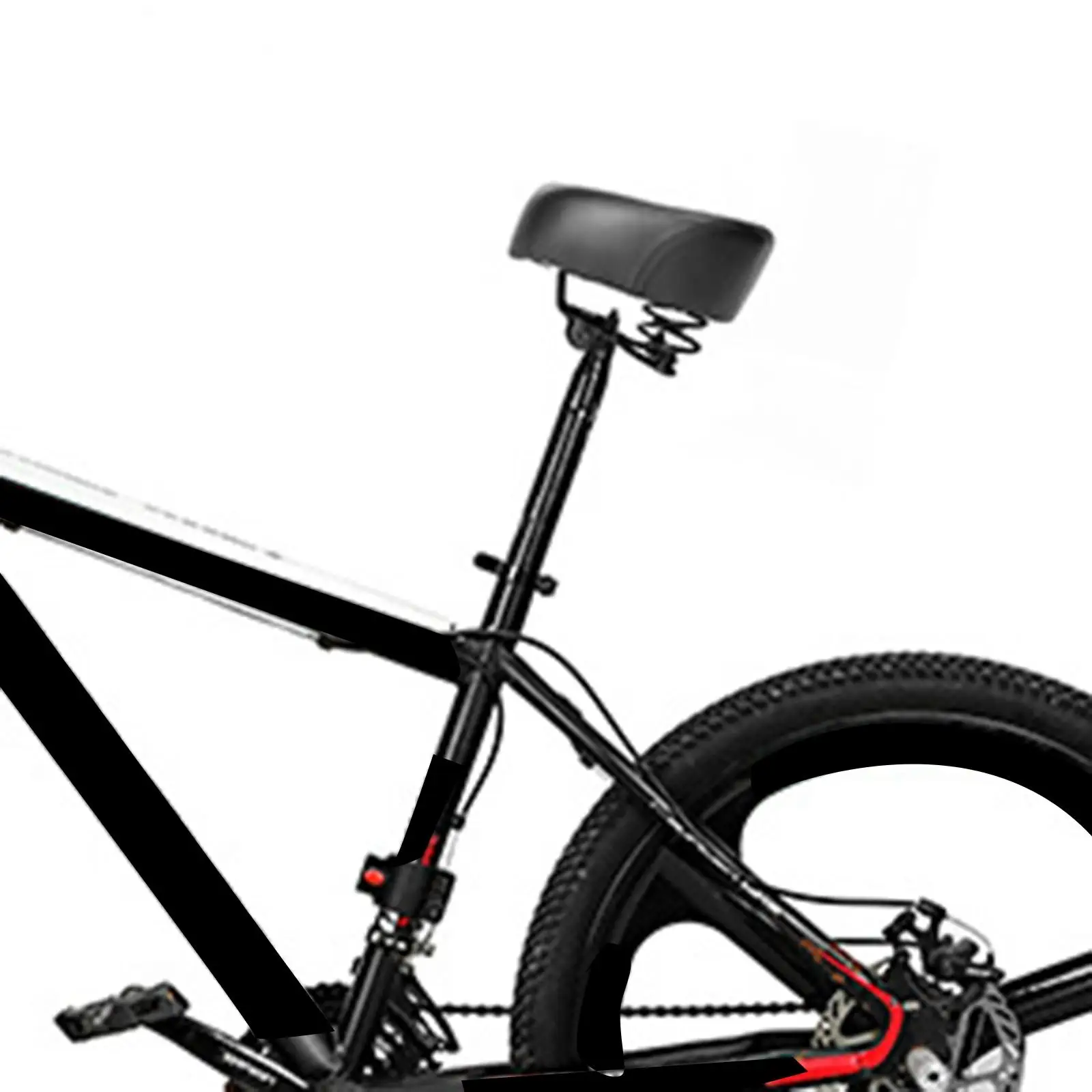 

Bike Seat Bicycle Saddle Spring Shock Absorber Widen Thicken Breathable