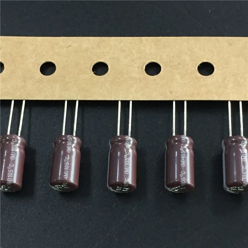 10pcs 100uF 25V NCC KY Series 6.3x11mm Low Impedance Original 25V100uF Motherboard Electrolytic Capacitor