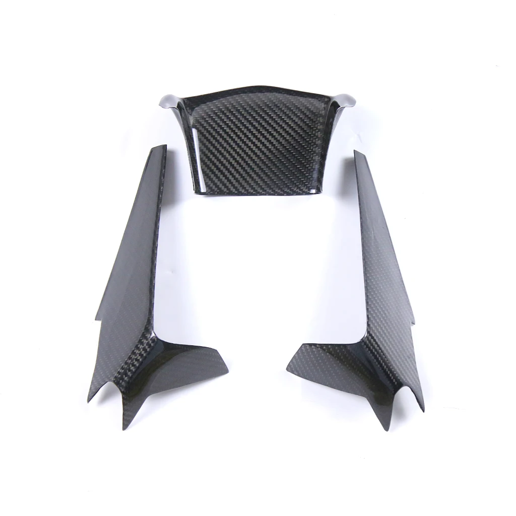 Air Intake Cover Front Fairing Kit 3K Dry Carbon Fiber For Yamaha YZF-R1 R1M 2015 2016 2017 2018 2019 Motorcycle Accessories