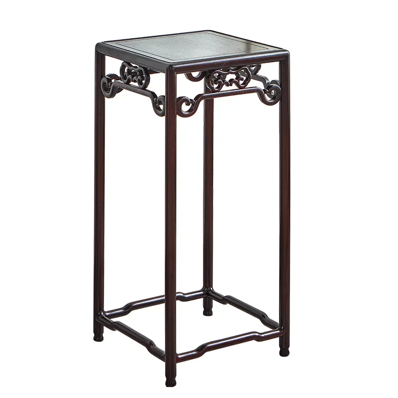 

Classical, blood sandalwood flower stand, flower table, incense table, Chinese style, solid wood, ornament