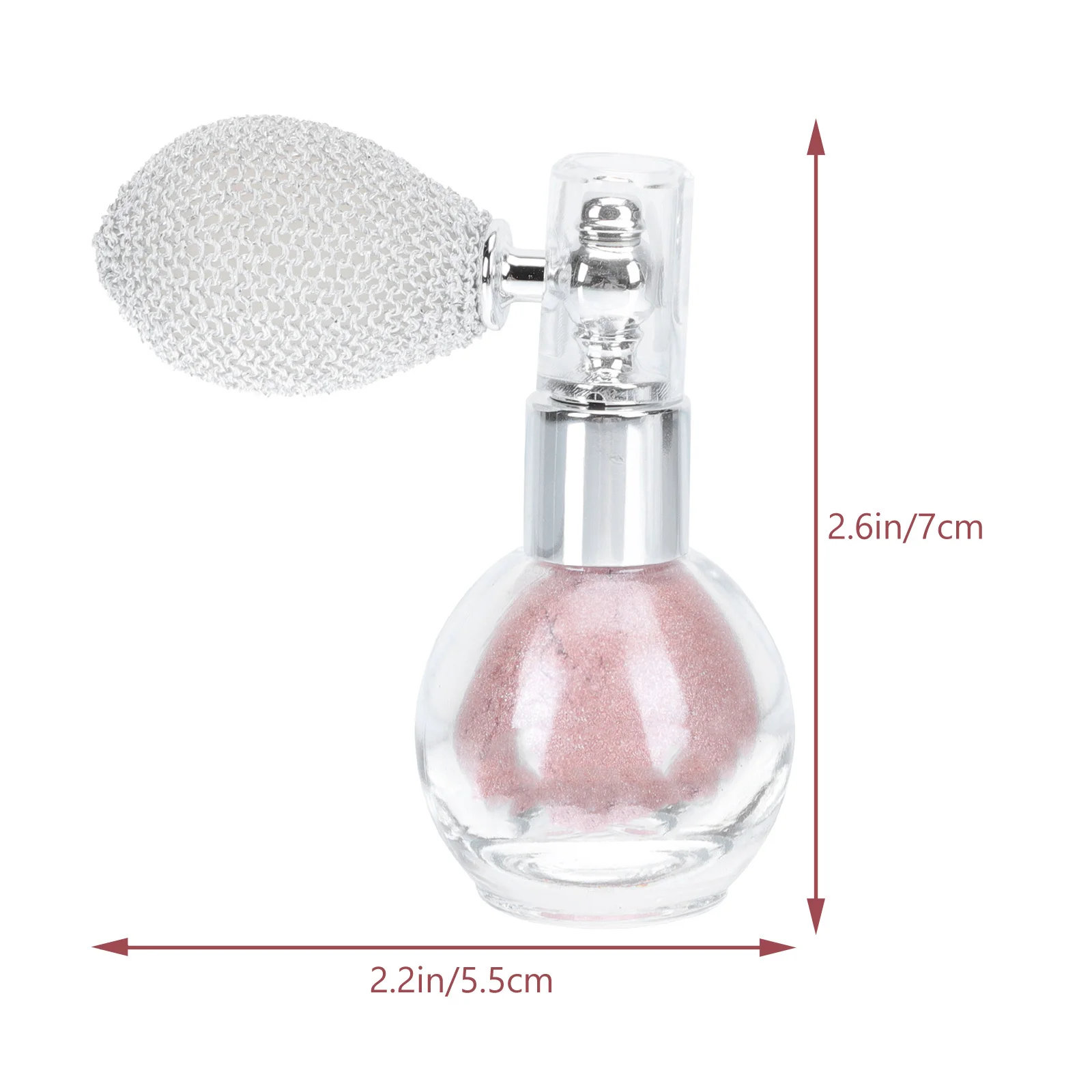 1Pcs Highlighter Powder Sprayer Multi Use Glitter Spray for Daily Performance Evening Party Club Highlighter Supply