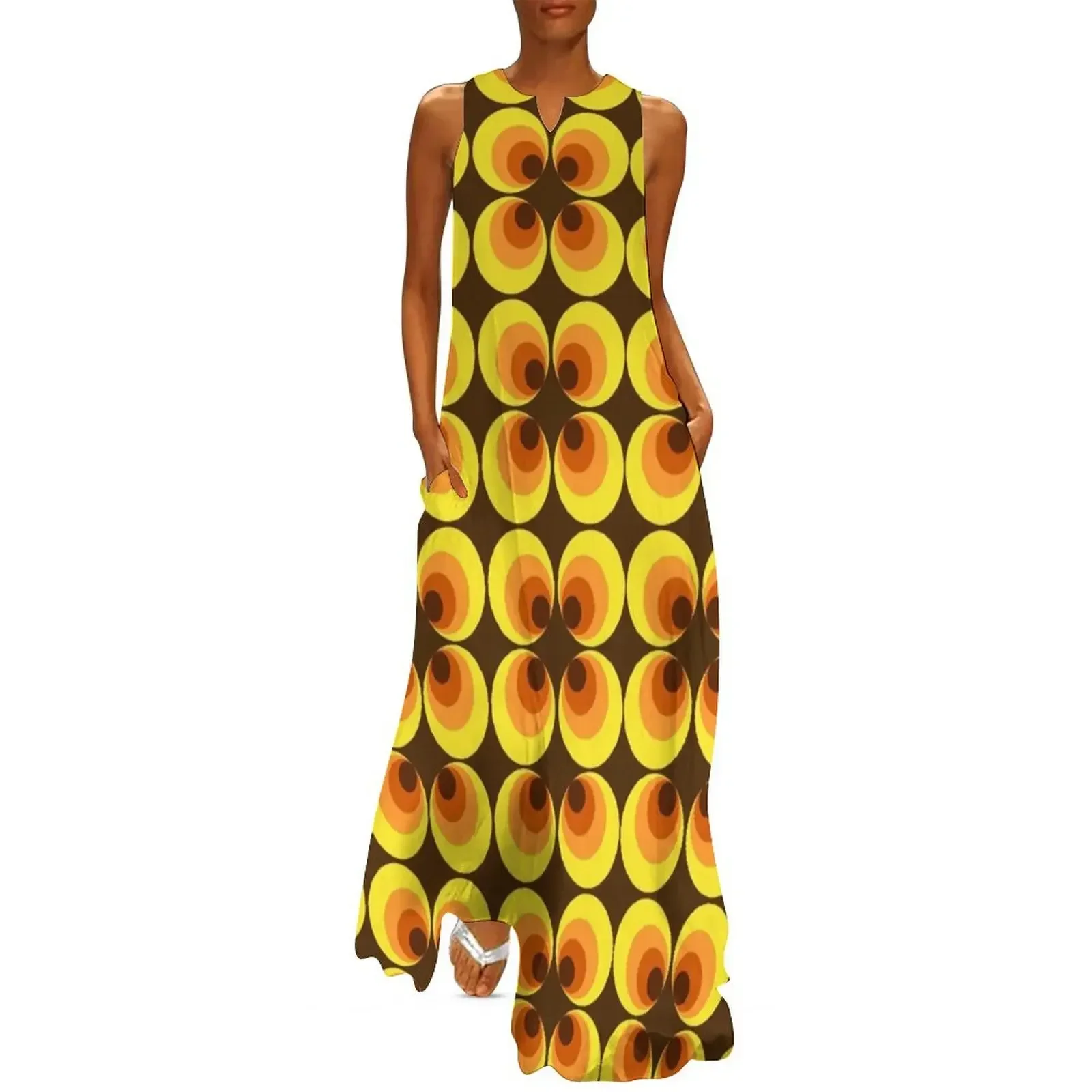 

zappwaits retro Long Dress sexy short dresses daring women's clothing trend 2025 womens clothing women clothes Dress