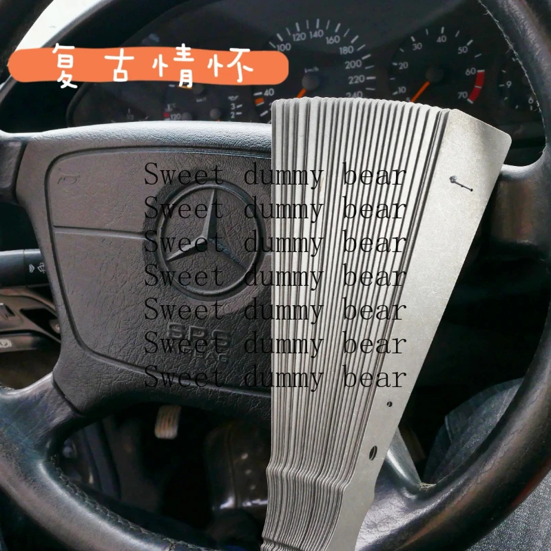 

Titanium Alloy 10-Inch Folding Fan - Hollow, Kung Fu Hanfu Fitness, Martial Arts & Broken Window Tool